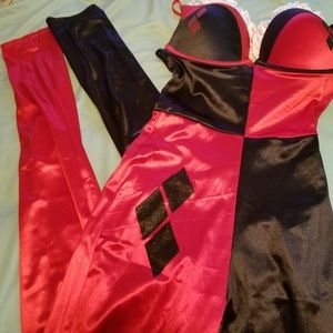 Harley quinn catsuit (large)